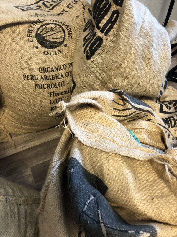 Kaffesekker i jute/strie - Bilde 11